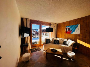 Charmant Appartement aux Saisies - 34m², 4 Pers, Terrasse Sud, Proche Pistes et Commerces - FR-1-293-384